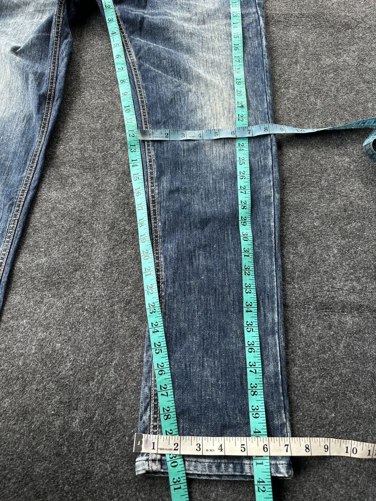 Beauty Beast × Edwin × If Six Was Nine Vintage Edwin 503 Jersey Drawstring Stretchable Denim D97 Size US 30 / EU 46 - 6 Thumbnail