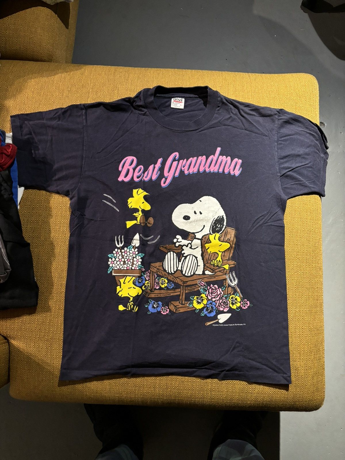 Vintage Snoopy Best Grandma Shirt Size US L / EU 52-54 / 3 - 1 Thumbnail
