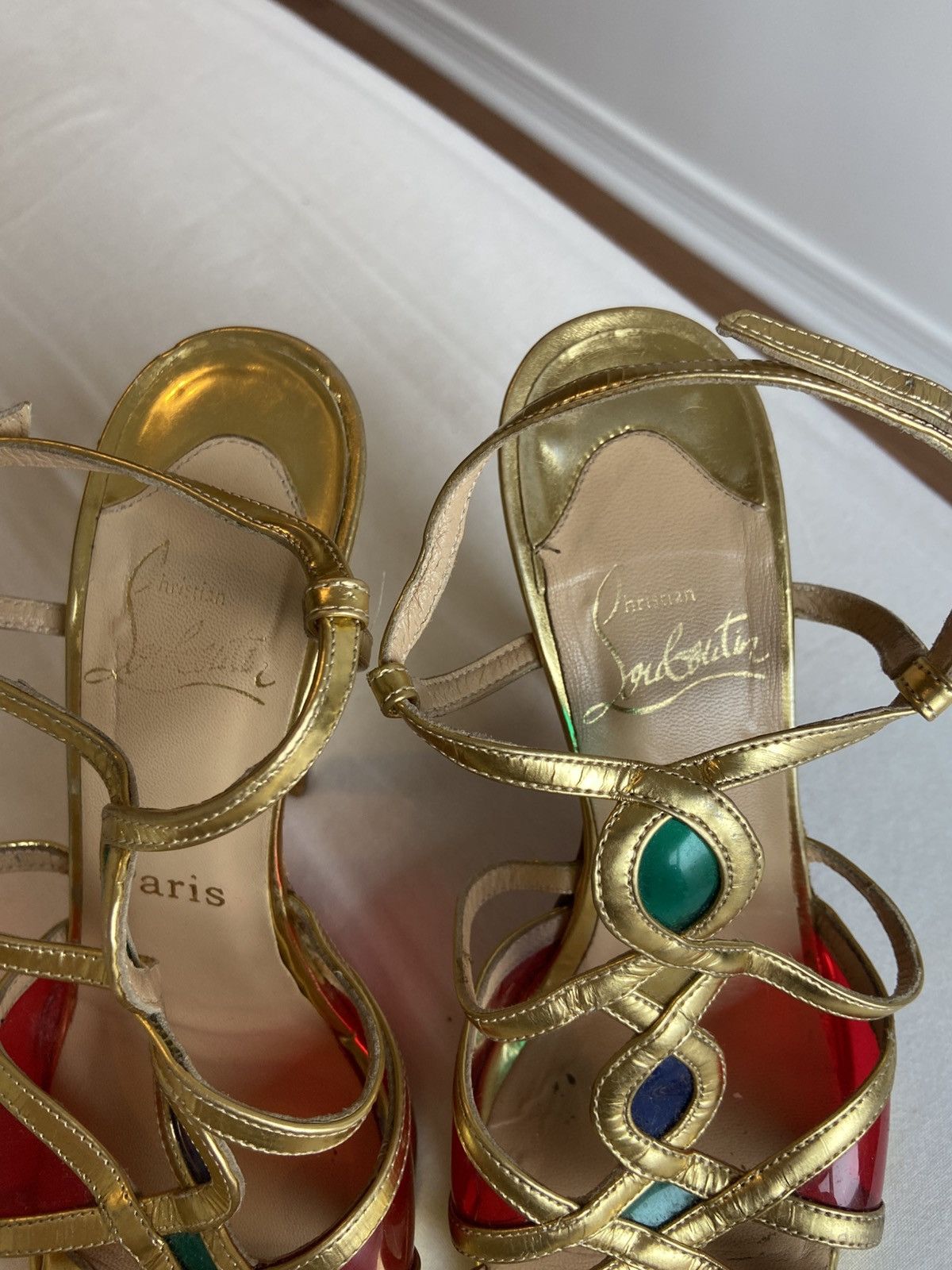 Christian Louboutin Christian Louboutin Libelle Heels Size US 8 / IT 38 - 4 Thumbnail