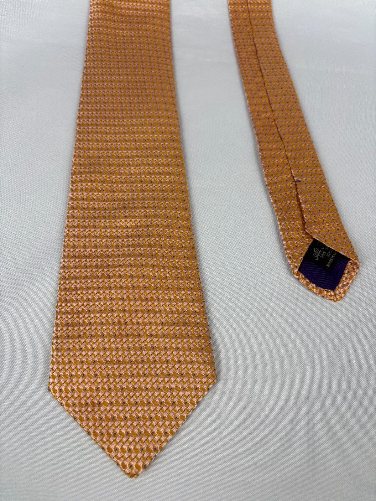 Ozwald Boateng Ozwald Boateng Bespoke Couture Silk Tie Made England Size ONE SIZE - 2 Thumbnail