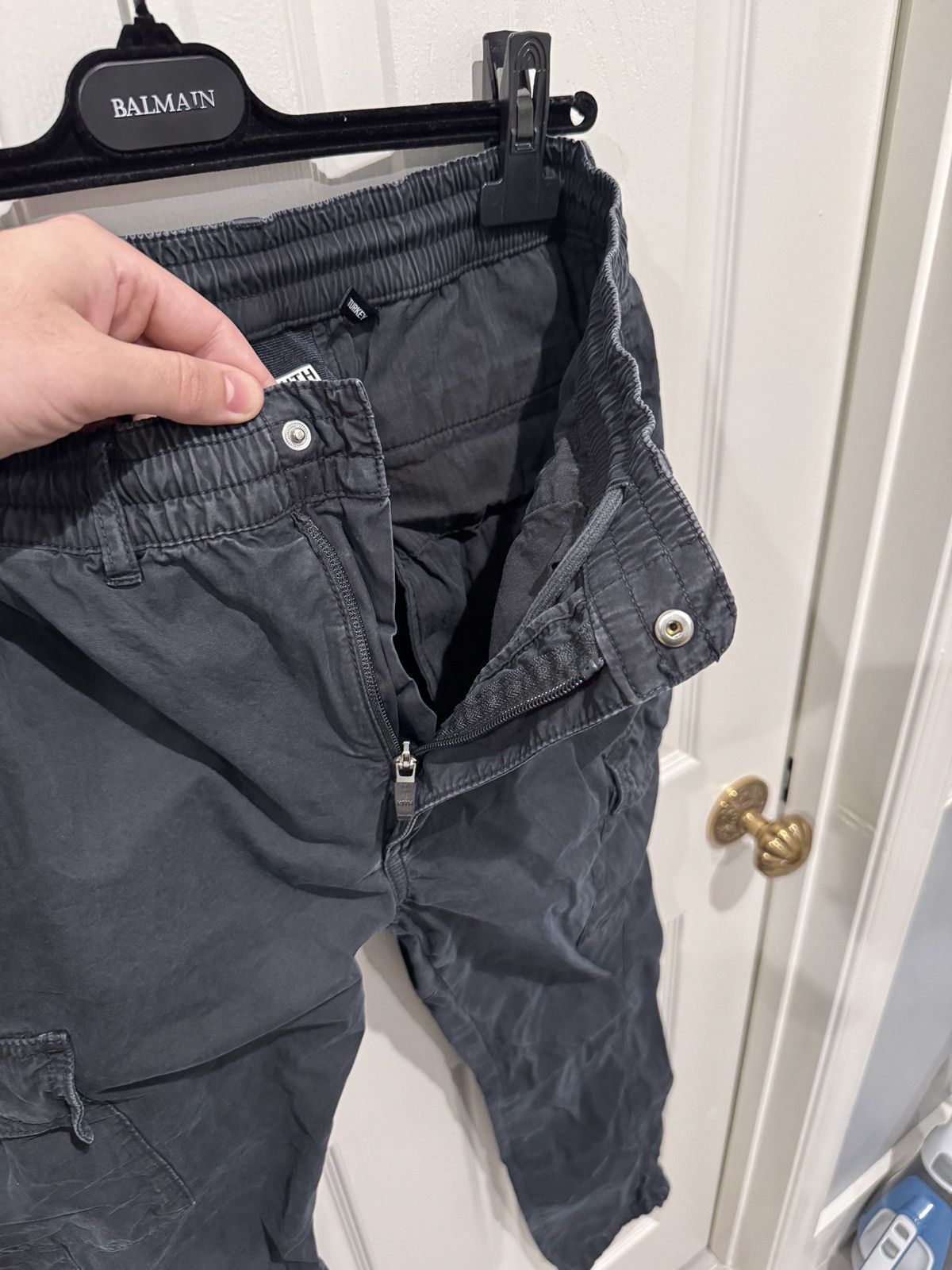 Kith Kith Mens Black Light Cargo Pants Size S Small (fits 30-32) Size US 31 - 7 Thumbnail