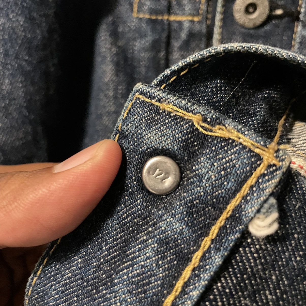 Levi's 1993 Type 1 Big E Made in Japan Denim Jacket Size US S / EU 44-46 / 1 - 6 Thumbnail