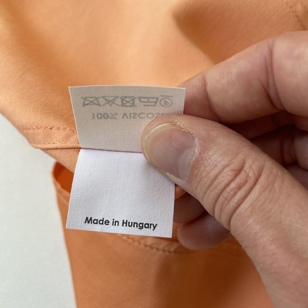 Dries Van Noten Salmon Peach Satin Western Shirt Size US M / EU 48-50 / 2 - 11 Thumbnail