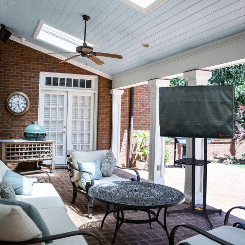 Designer × Homemade Outdoor Weatherproof TV Cover W/ Remote Pocket - 40"- 45" Size US L / EU 52-54 / 3 - 1 Thumbnail