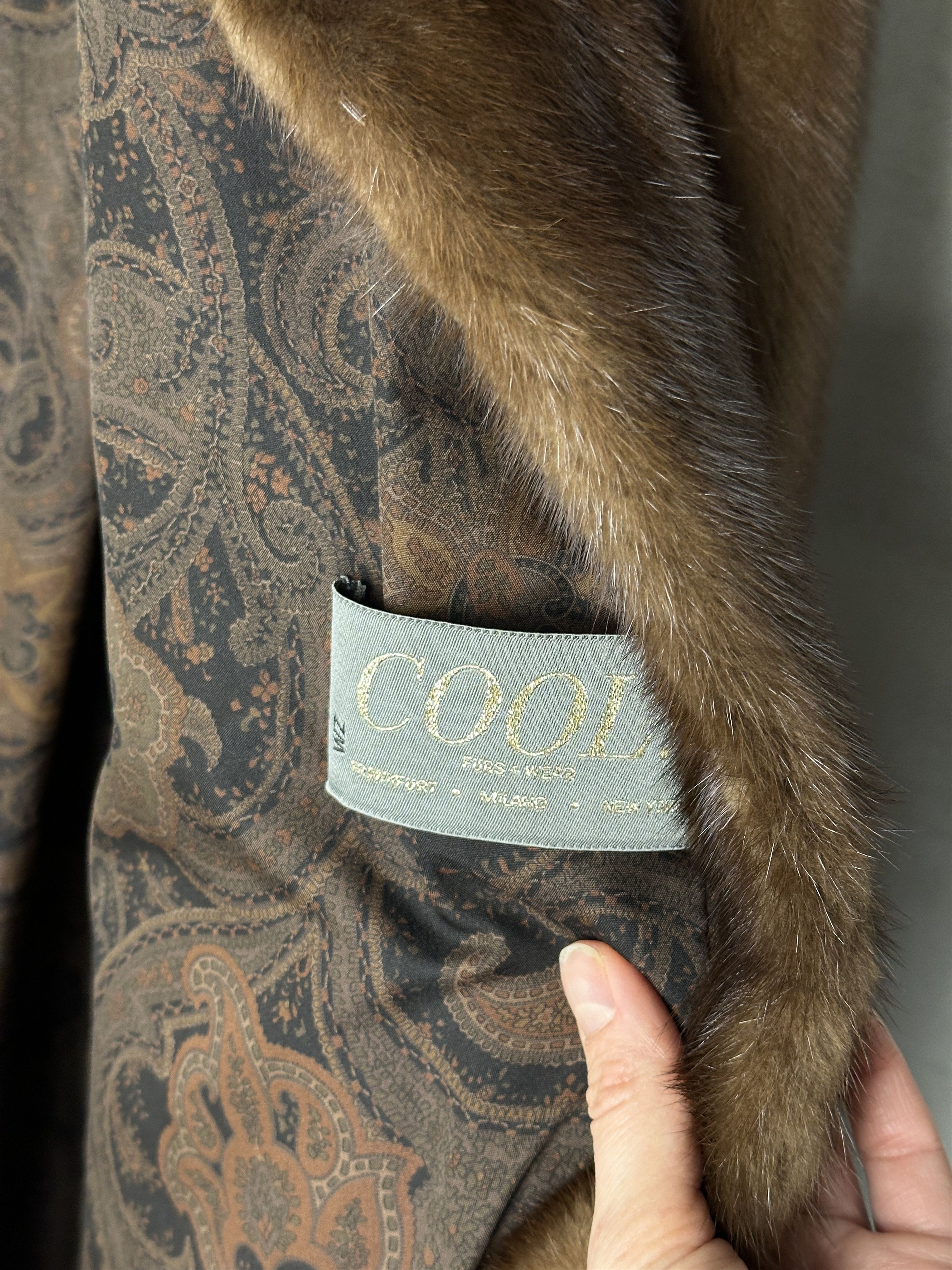 Vintage Long Mink Fur Coat Size M / US 6-8 / IT 42-44 - 16 Thumbnail