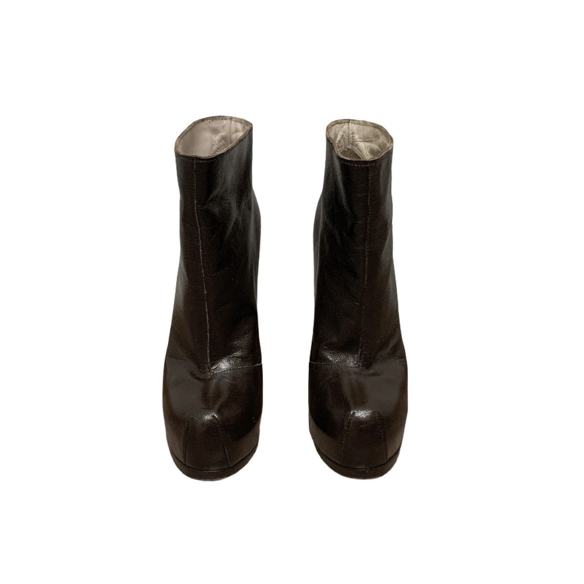 Yves Saint Laurent yves saint laurent billy platform ankle brown boots Size US 5.5 / IT 35.5 - 2 Thumbnail
