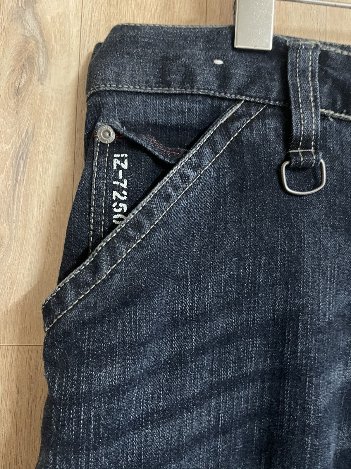 Japanese Brand Rare Biker Denim W35 L41.5 Multi Pockets Stretch Tactical Size US 35 - 4 Thumbnail