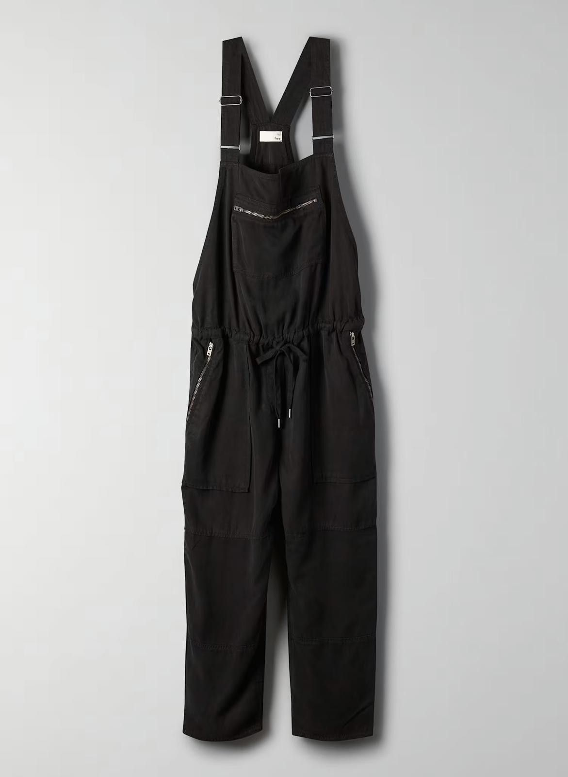 Other Wilfred Free Overalls Women's S Black Valletta Cropped Twill Size 28" / US 6 / IT 42 - 1 Thumbnail