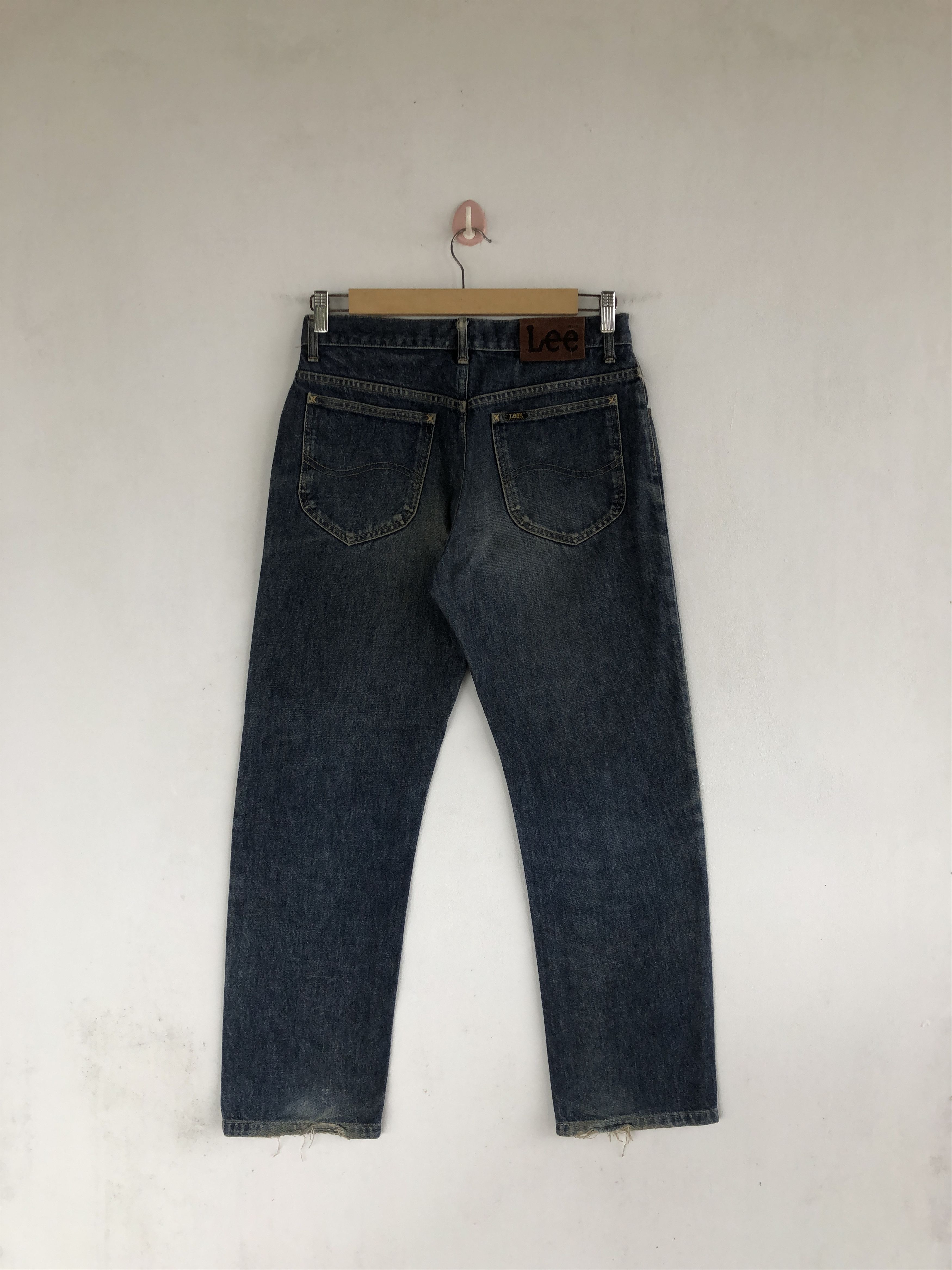 Lee Vintage Lee Stone Wash Jeans Lee Sanforized Denim Pants Size US 30 / EU 46 - 2 Thumbnail