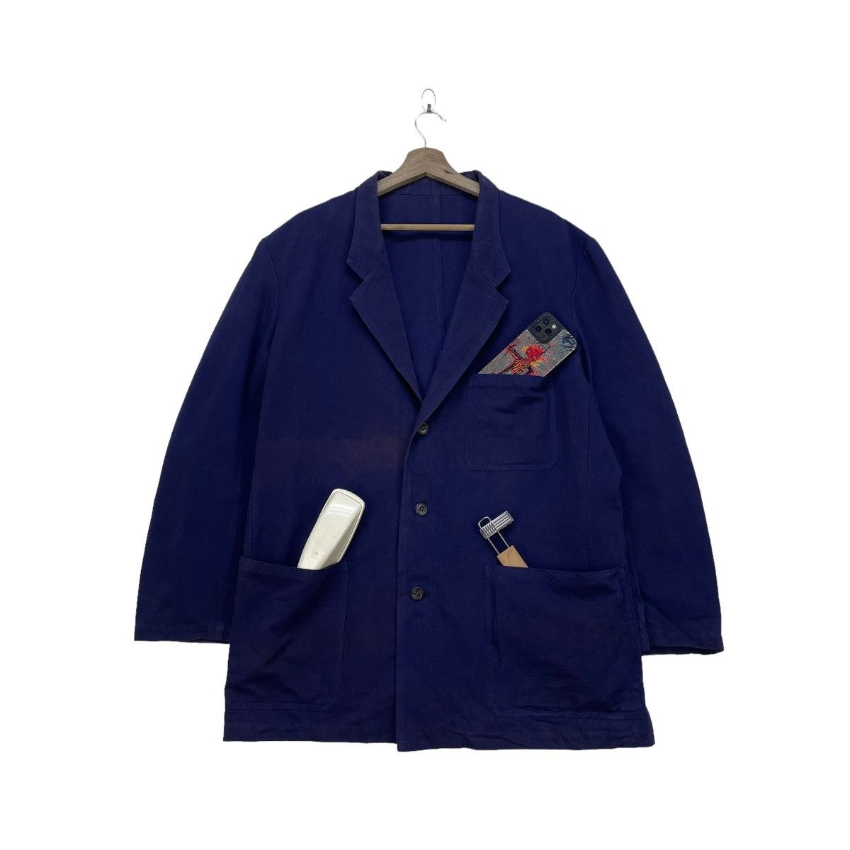 Yohji Yamamoto 🔥Yohji Yamamoto Ys Bis Jacket Size US M / EU 48-50 / 2 - 2 Thumbnail
