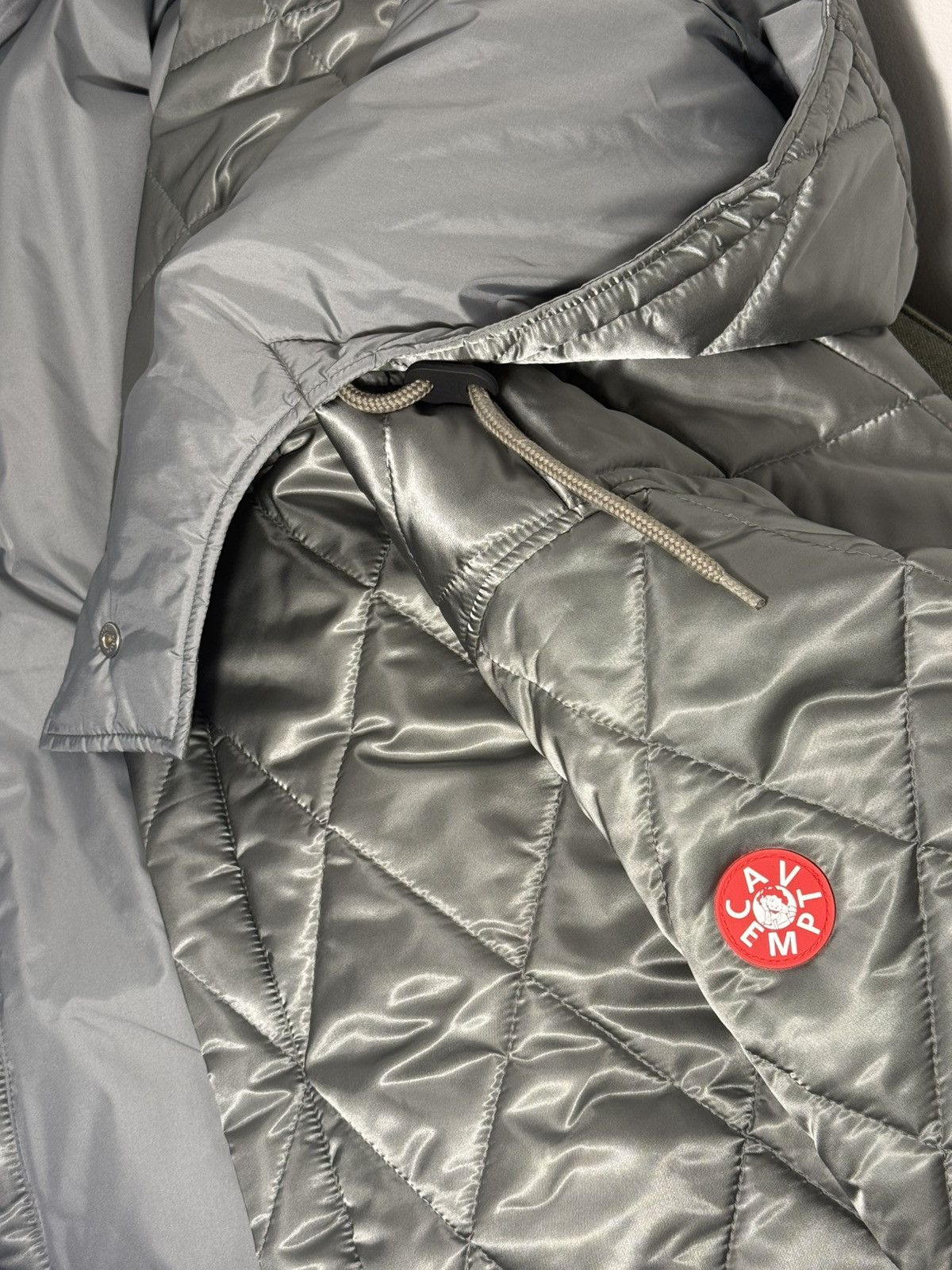 Cav Empt Cav Empt - 25 Silver Coat - L Size US L / EU 52-54 / 3 - 6 Thumbnail