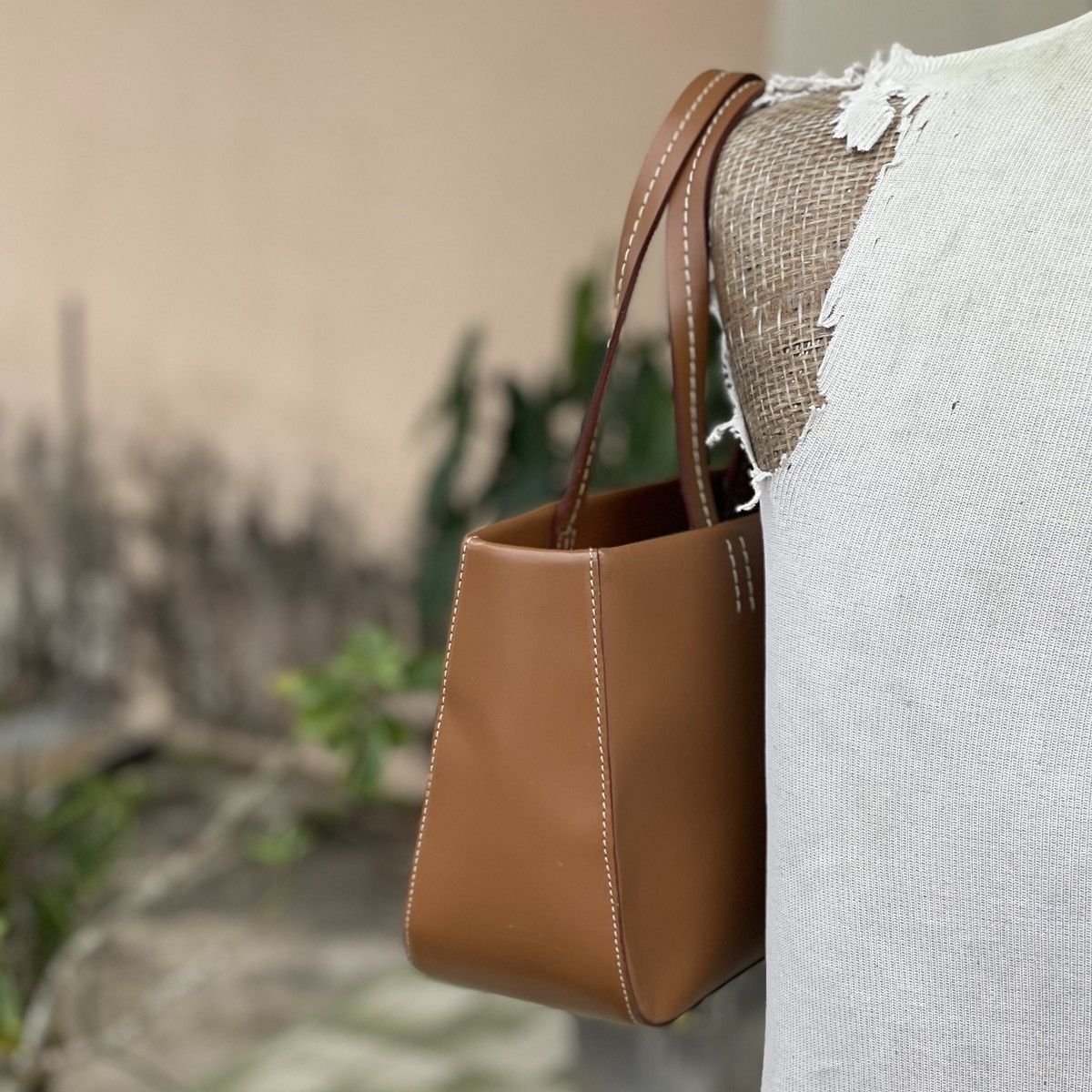 Designer × Japanese Brand × Mr. Junko VINTAGE JUNKO KOSHINO JAPAN DESIGNER LEATHER SMALL HANDBAG Size ONE SIZE - 5 Thumbnail
