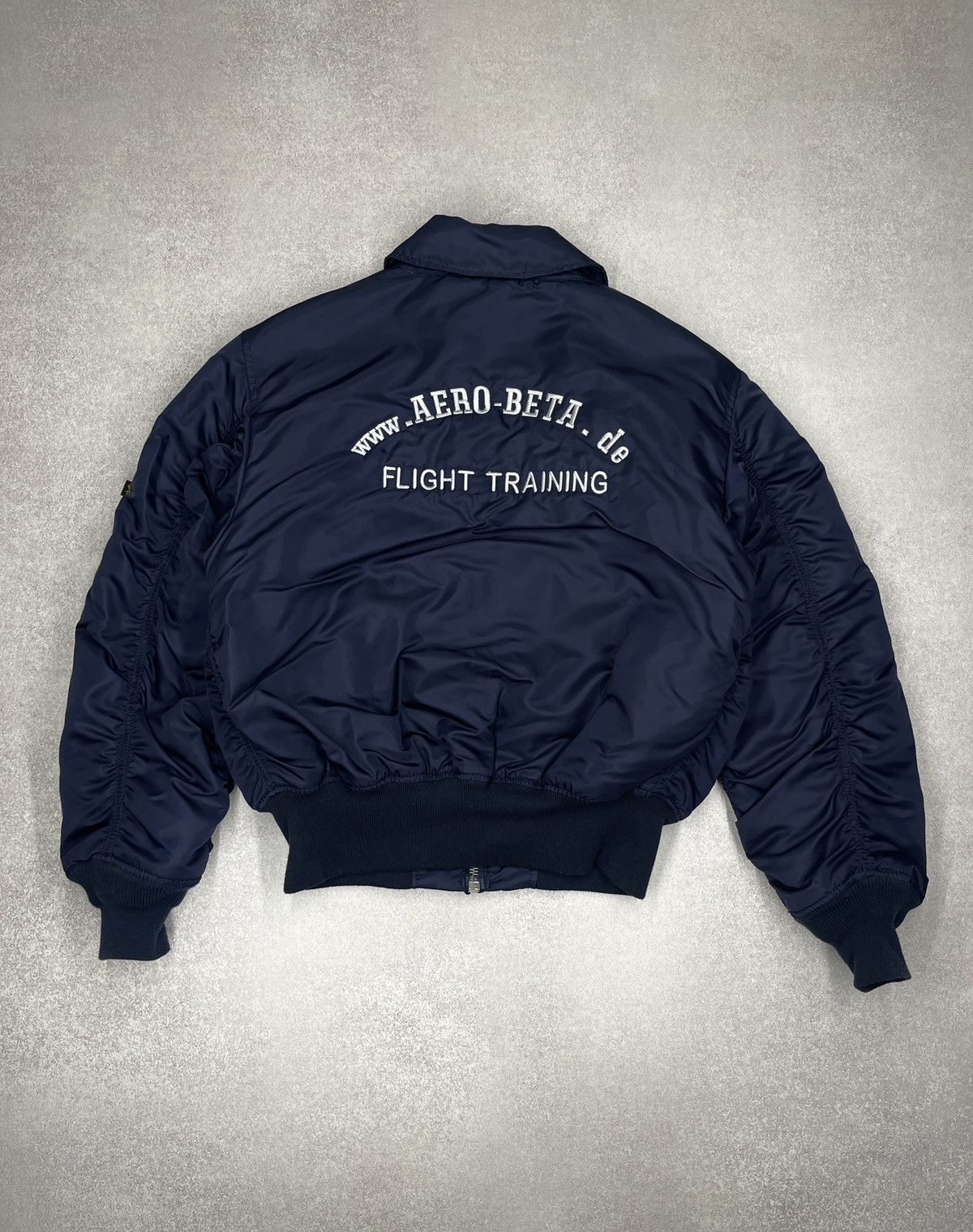 Alpha Industries Alpha Industries CWU 45 Flight Bomber Jacket Navy Nylon Size US M / EU 48-50 / 2 - 7 Thumbnail