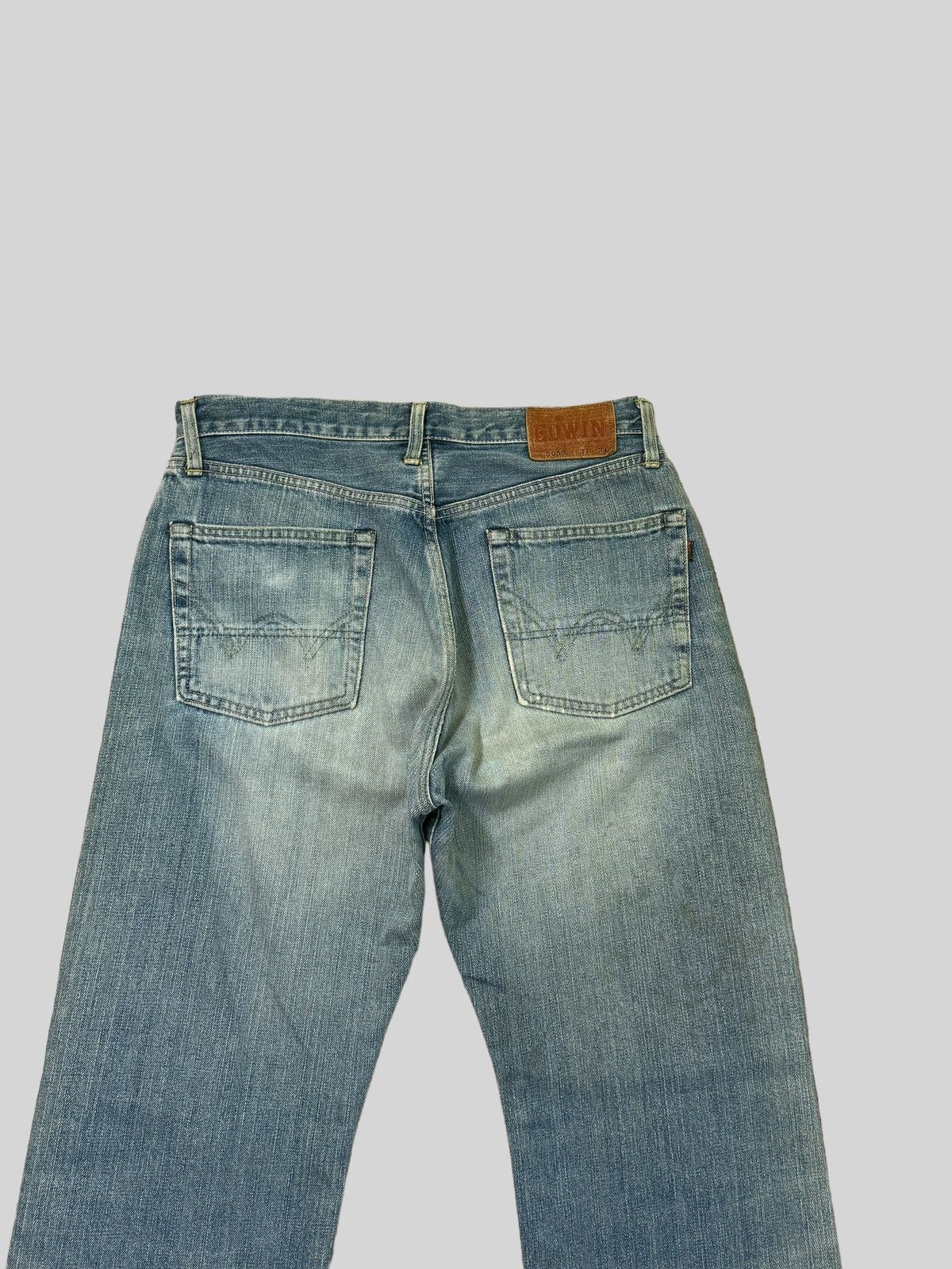 If Six Was Nine Vintage EDWIN 505X Redline selvedge Denim Jeans Size US 31 - 6 Thumbnail