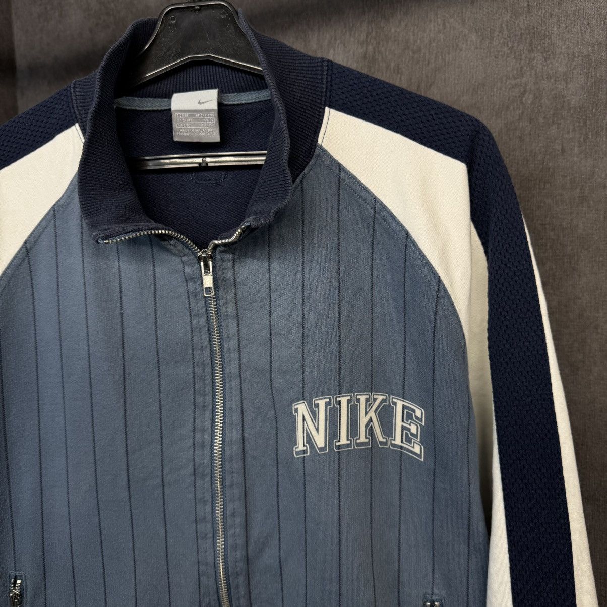 Nike × Vintage Nike zip sweatshirt vintage swoosh Size US M / EU 48-50 / 2 - 2 Thumbnail