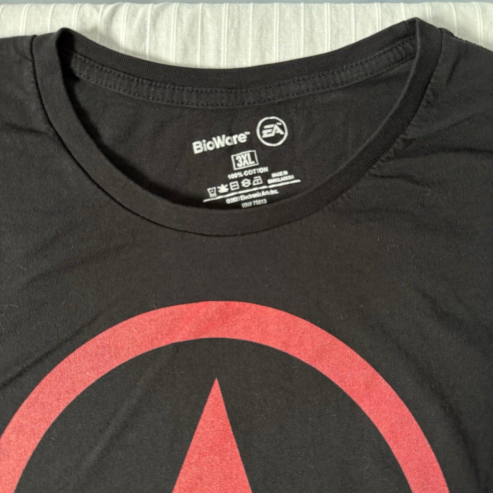 Designer VTG BioWare Mass Effect 2 Renegade T-Shirt Sz Men's 3XL N7 Size US XXL / EU 58 / 5 - 3 Thumbnail