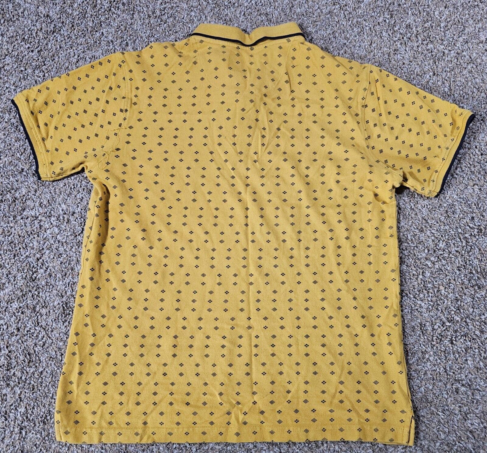 Designer Netplay modern casuals LG yellow polo shirt 100% fine cotton Size US L / EU 52-54 / 3 - 7 Thumbnail
