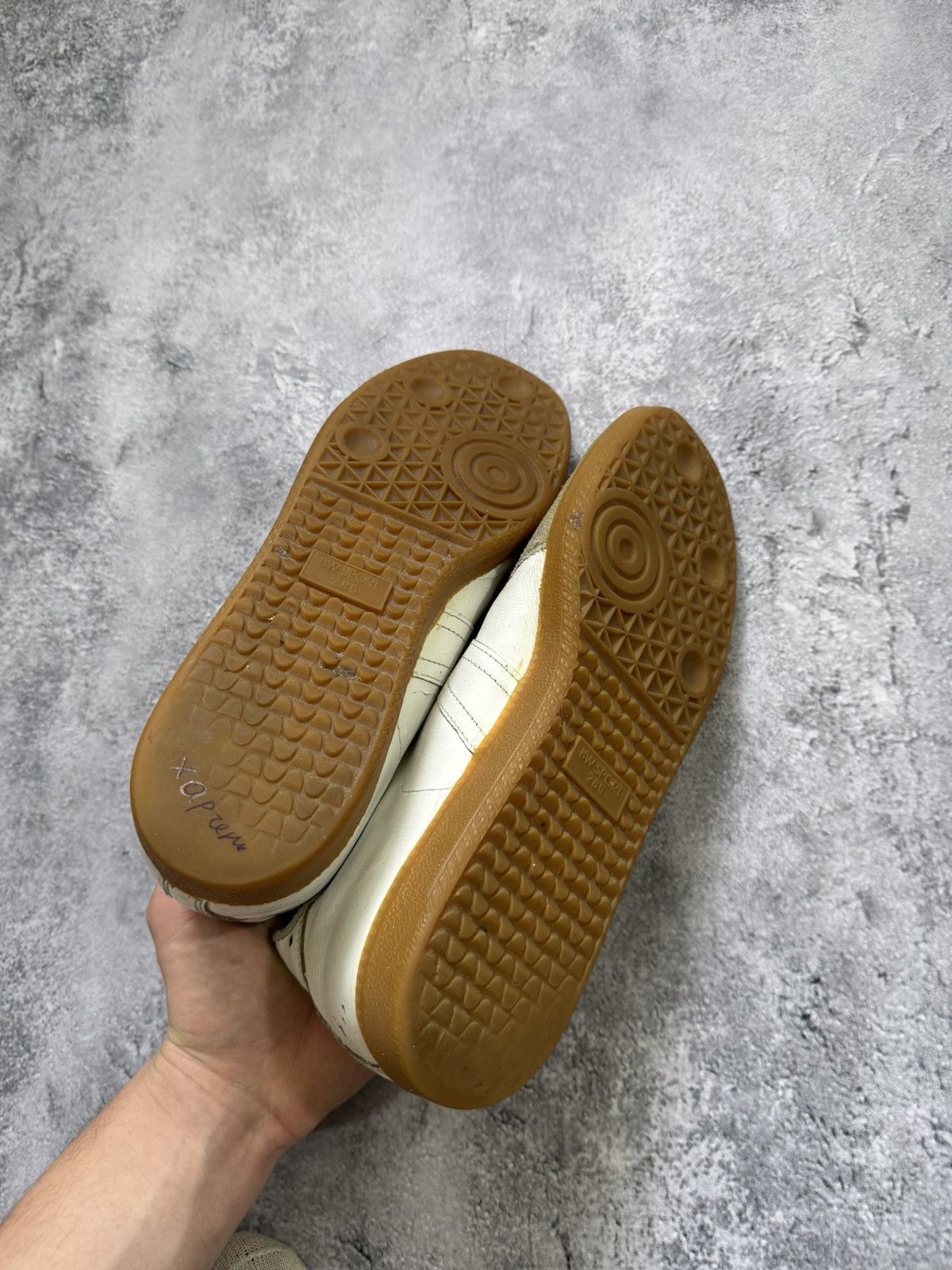 Vintage GAT Margiela style BW-sport 285 leather trainers shoes Size US 11.5 / EU 44-45 - 8 Thumbnail