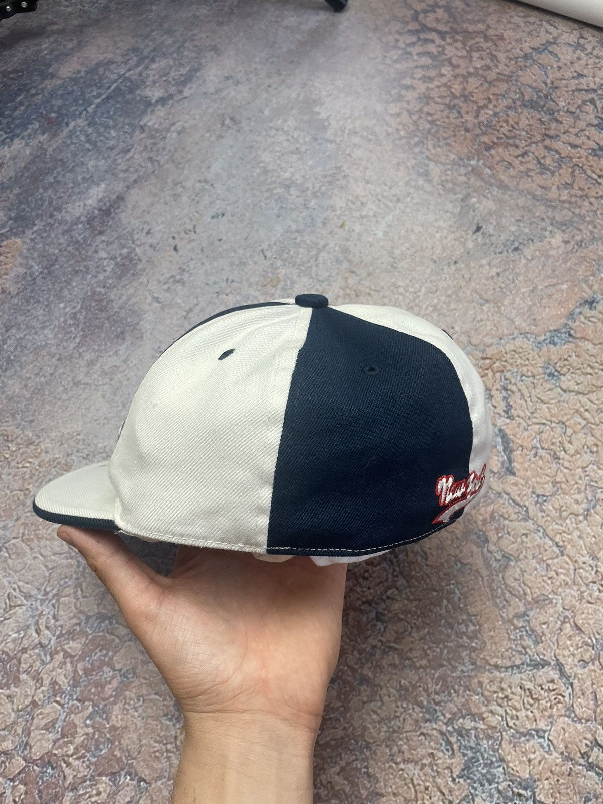 New York Yankees × Vintage Rare New York Yankees Big Logo Y2K Cap Size ONE SIZE - 5 Thumbnail