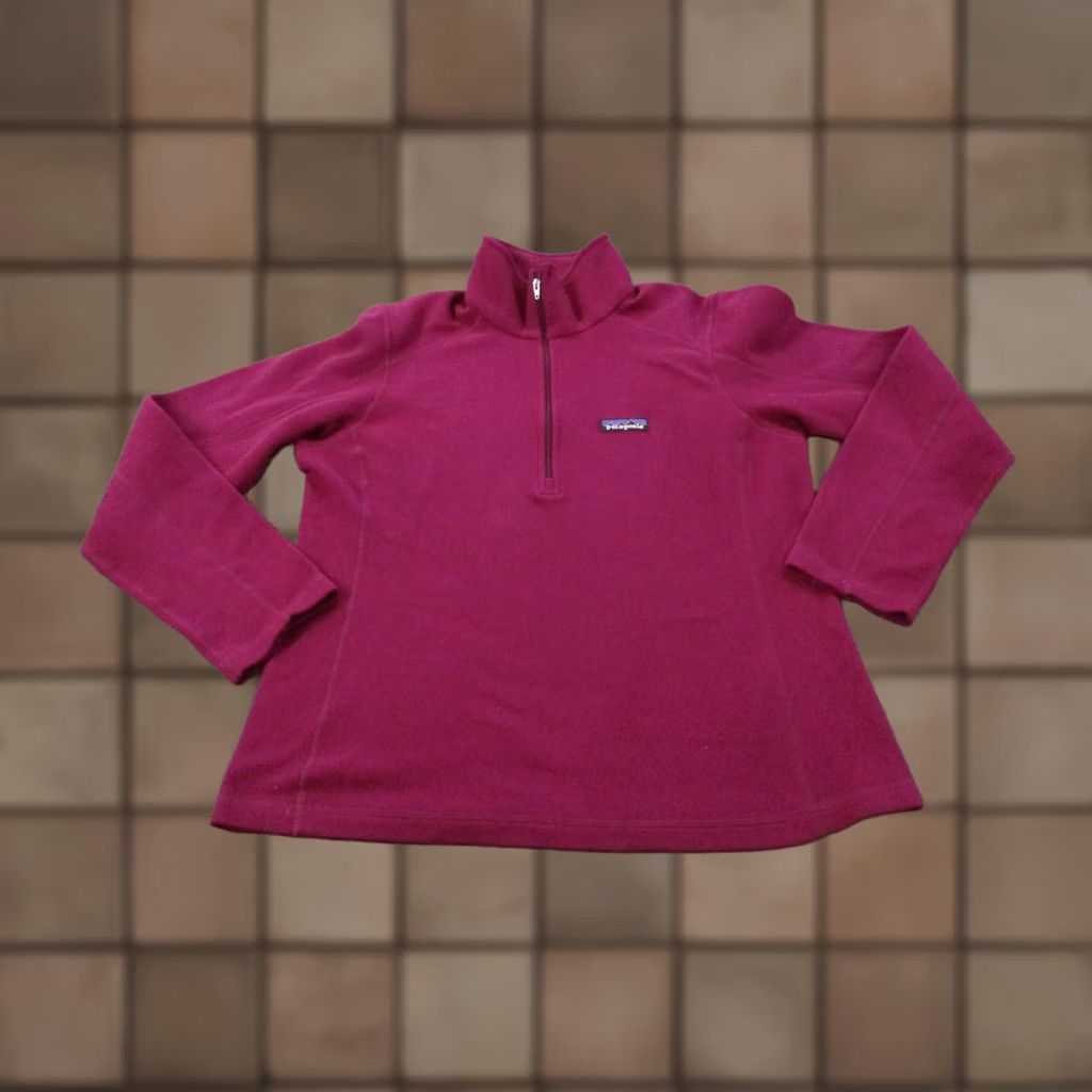 Patagonia Patagonia Jacket Women M Purple Fleece Outdoor Lightweight Windbreaker 1/4 Zip Regular Mens? Size M / US 6-8 / IT 42-44 - 1 Thumbnail