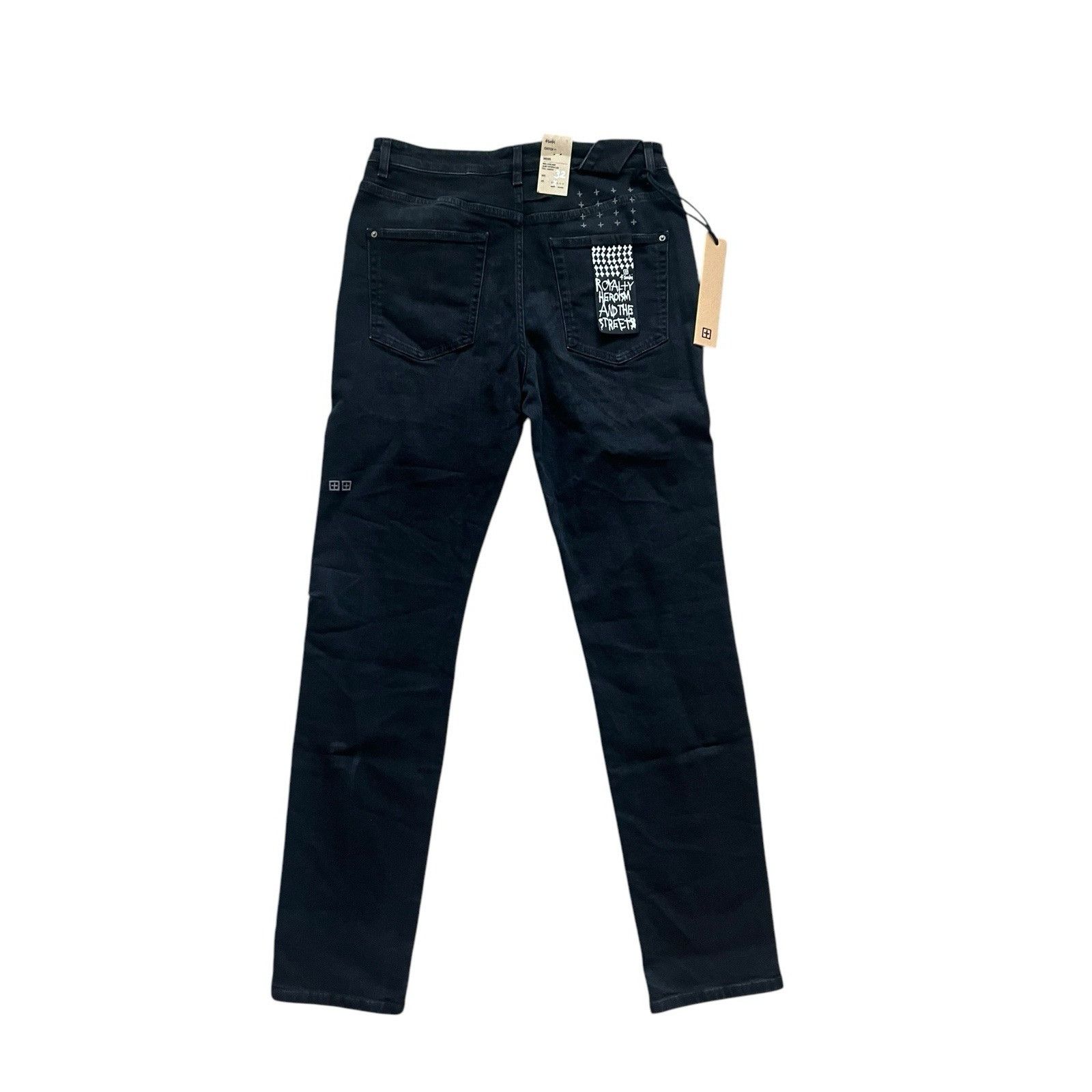 Ksubi Ksubi Jeans Mens Chitch Slim Boneyard Black Size 32/32 Size US 32 / EU 48 - 6 Thumbnail