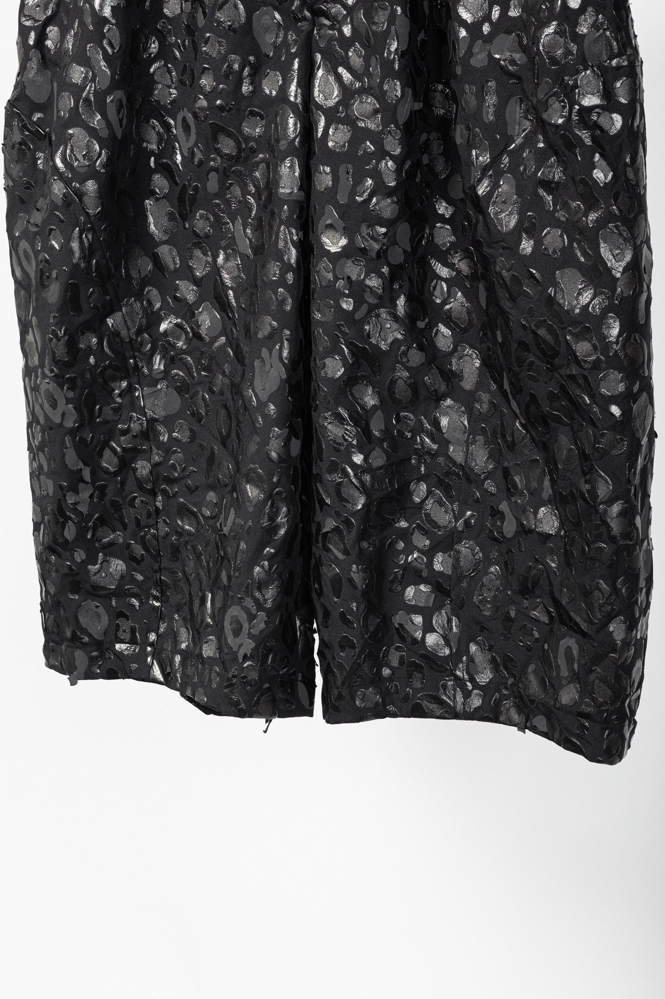 Comme des Garcons Black BLACK Comme des Garcons Black Leopard-Twill Balloon Shorts Size US 26 / EU 42 - 5 Thumbnail