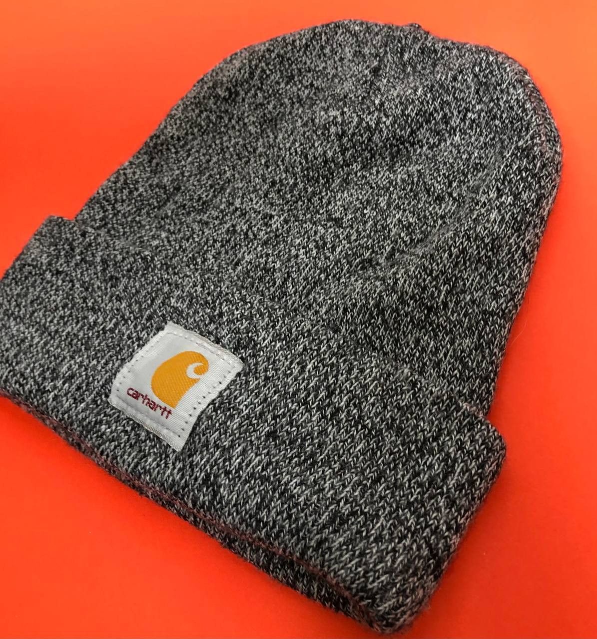 Carhartt Carhartt Acrylic Watch Hat Logo Gray OS Size ONE SIZE - 3 Thumbnail