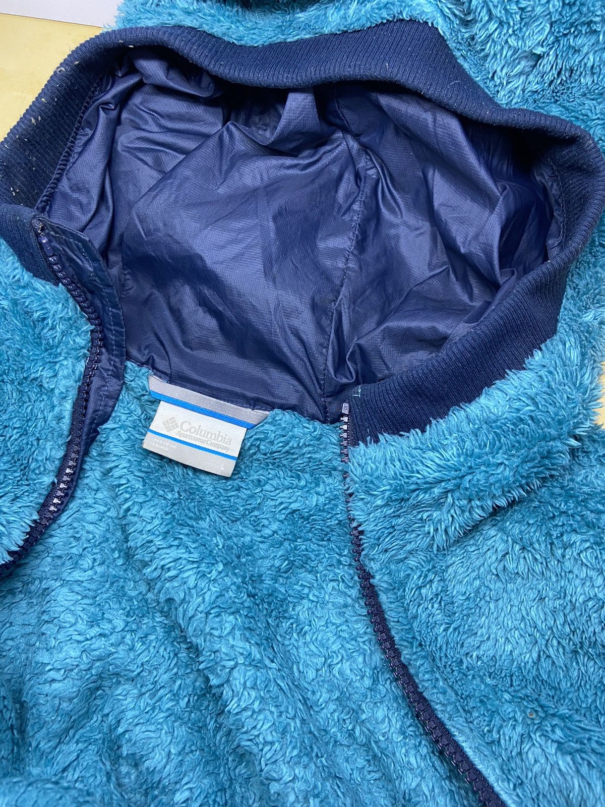 Columbia COLUMBIA FLEECE ZIPPER HOODIE Size US L / EU 52-54 / 3 - 10 Thumbnail