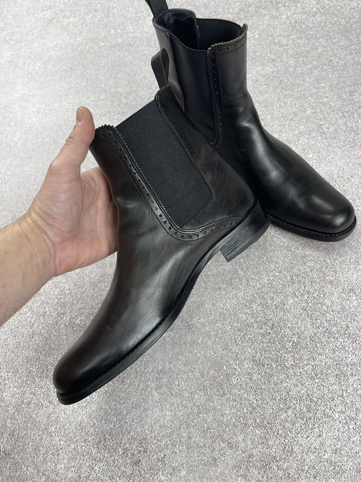 Guidi × Officine Creative Officine Creative Leather Boots Black Size 37 Size US 7 / IT 37 - 13 Thumbnail