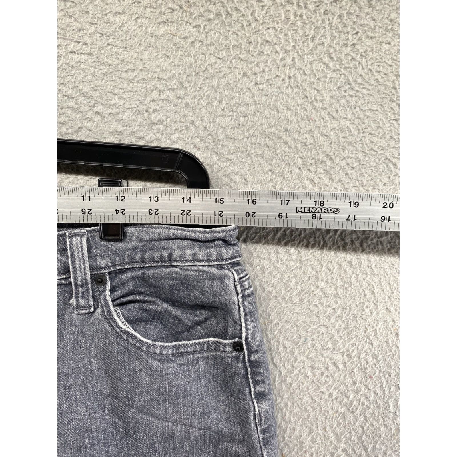 Vintage VINTAGE Universal Thread Goods Co. Distressed Women’s Straight Jeans Size 10 gray 90s Womens Size 32" / US 10 / IT 46 - 6 Thumbnail