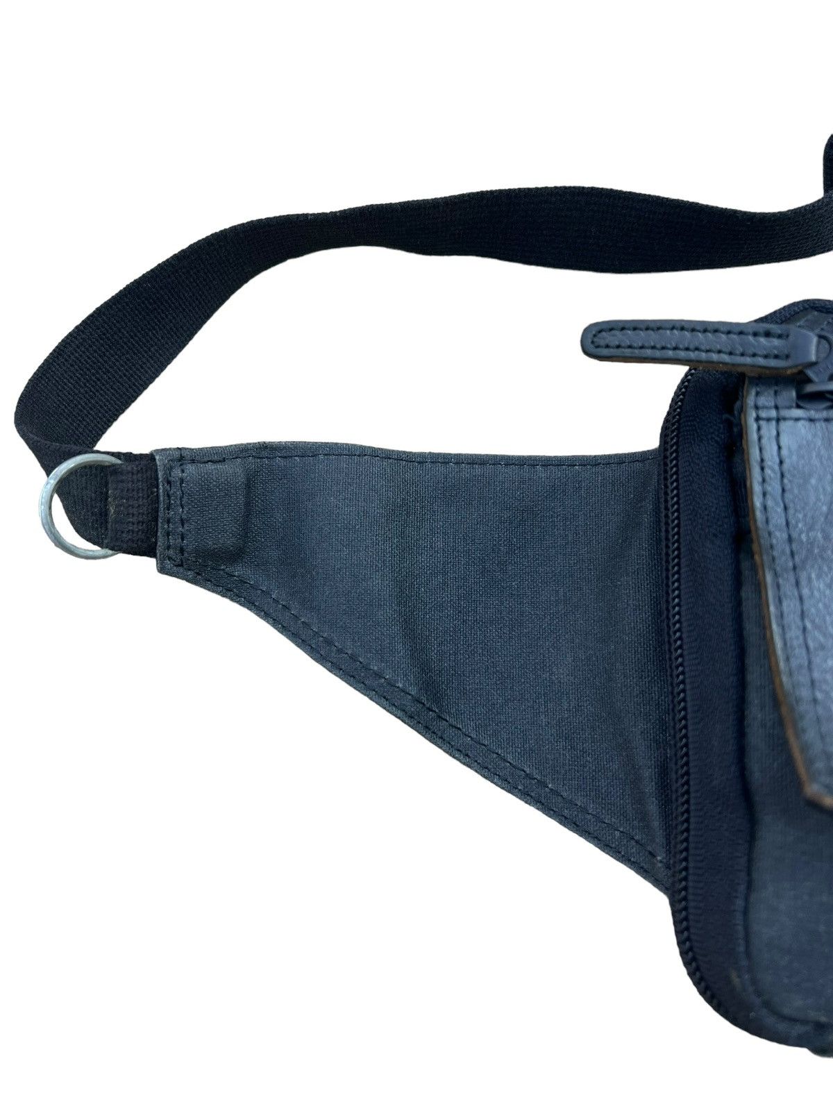 Porter RARE! Porter by Yoshida Waxed Canvas Leather Chest Bag Size ONE SIZE - 5 Thumbnail