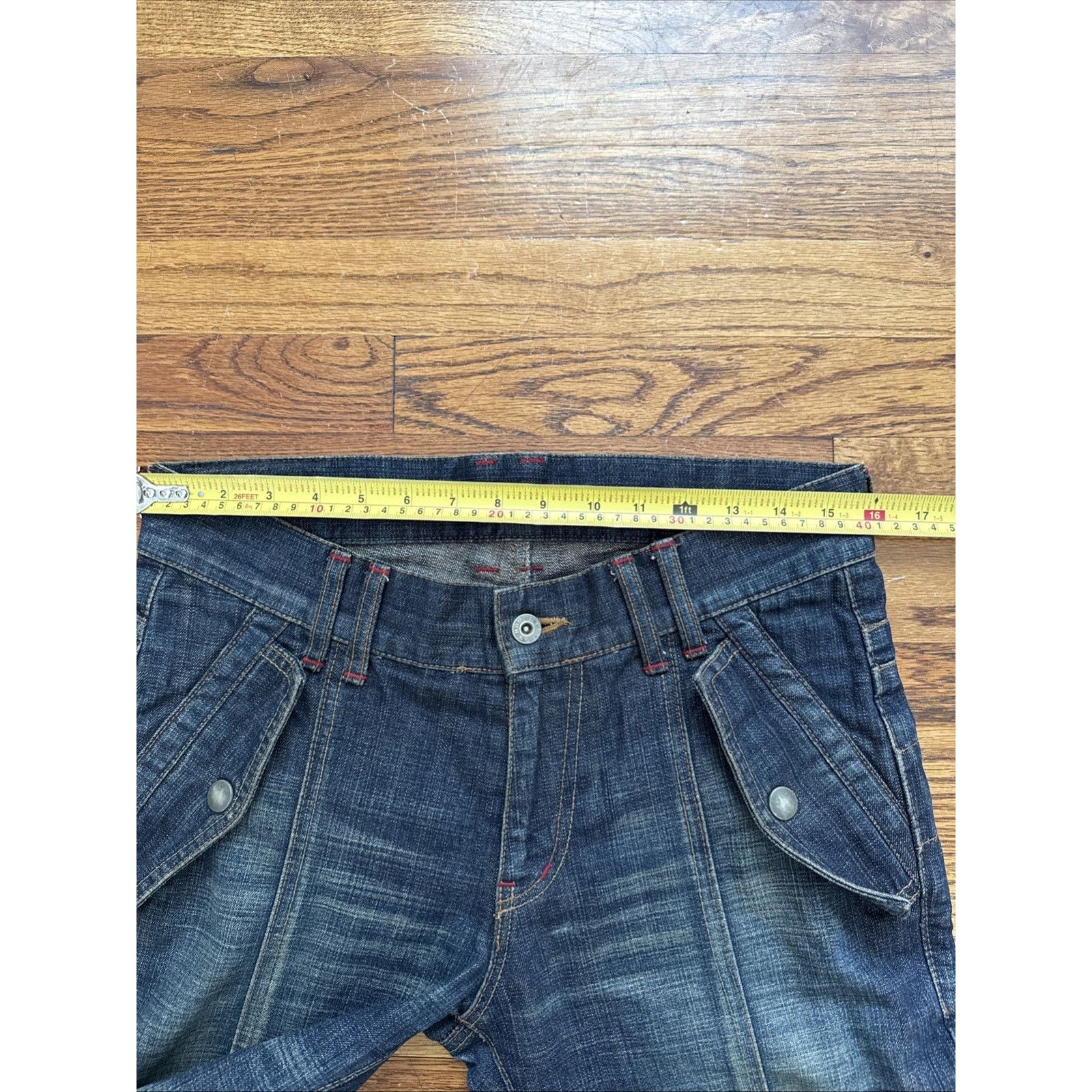 Morgan Homme Vintage Y2K Morgan Homme Ankle Zipper Bondage Denim Pants Size US 32 / EU 48 - 15 Thumbnail