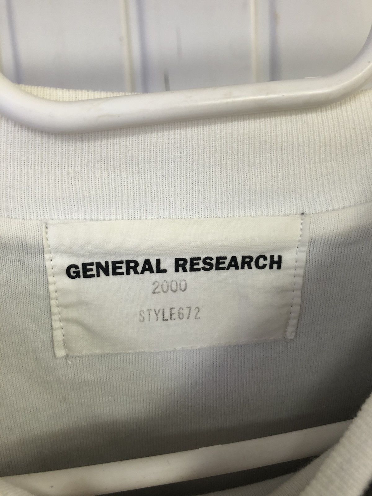 General Research × Japanese Brand × Vintage 2000 General Research College Logo Size US M / EU 48-50 / 2 - 5 Thumbnail