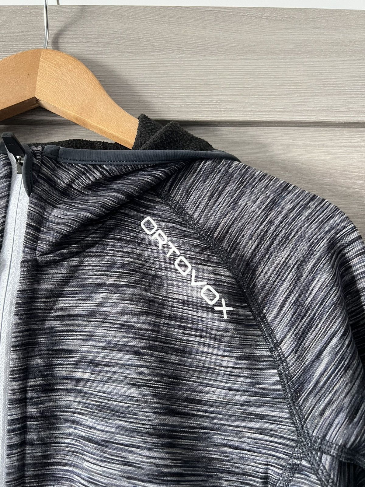 ORTOVOX ORTOVOX Full Zip Fleece Light Melange Jacket Outdoor Size US L / EU 52-54 / 3 - 3 Thumbnail