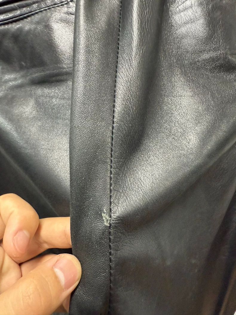 Dries Van Noten Dries van noten size US 48 Microflared leather pants 2506- Size US 32 / EU 48 - 7 Thumbnail