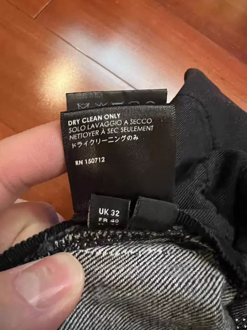 Amiri Amiri Splattered Destroyed Dark Grey Jeans Size 32 Size US 32 / EU 48 - 6 Thumbnail