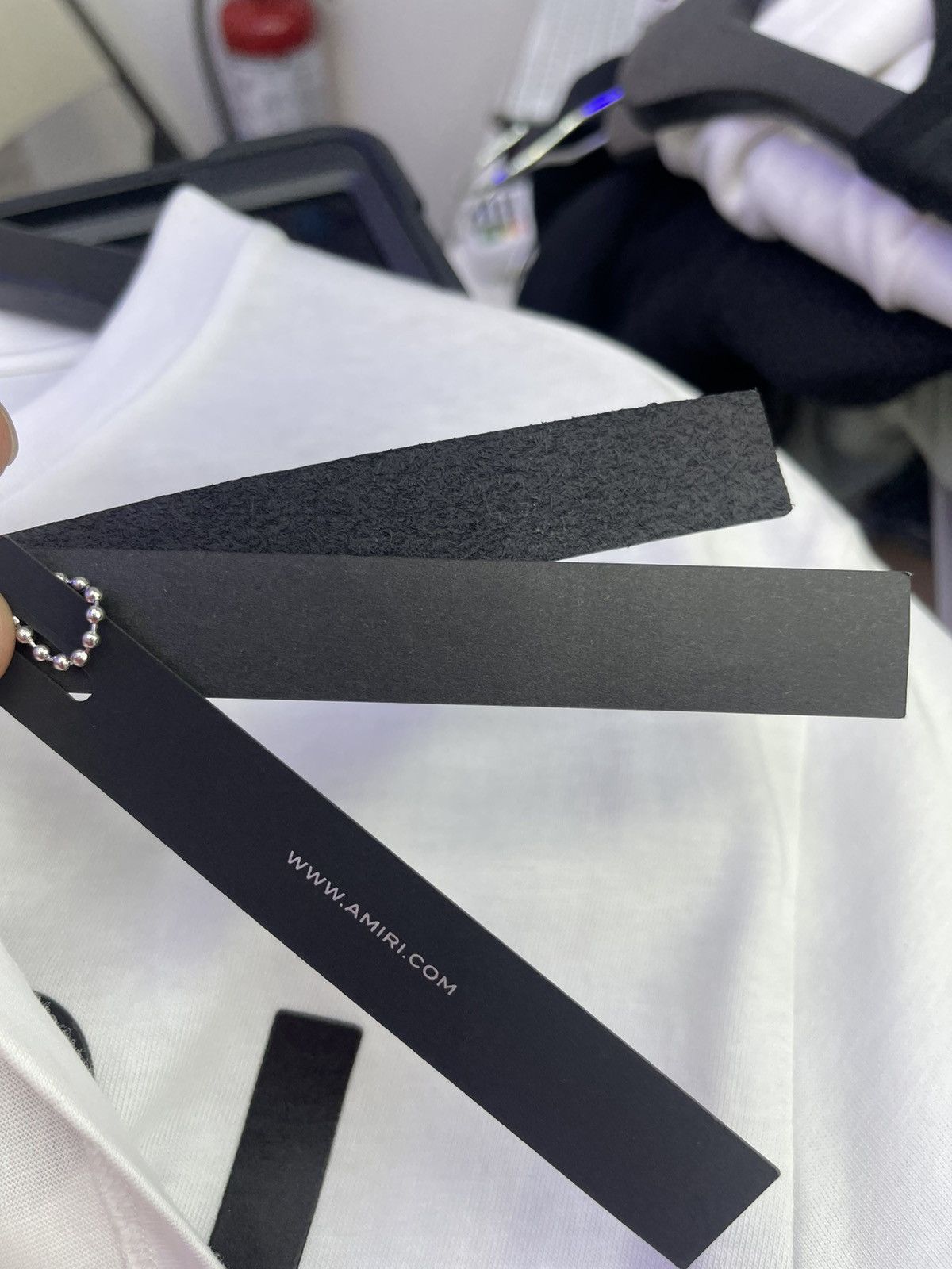 Amiri Amiri “Army logo” tee (white) Size US M / EU 48-50 / 2 - 8 Thumbnail
