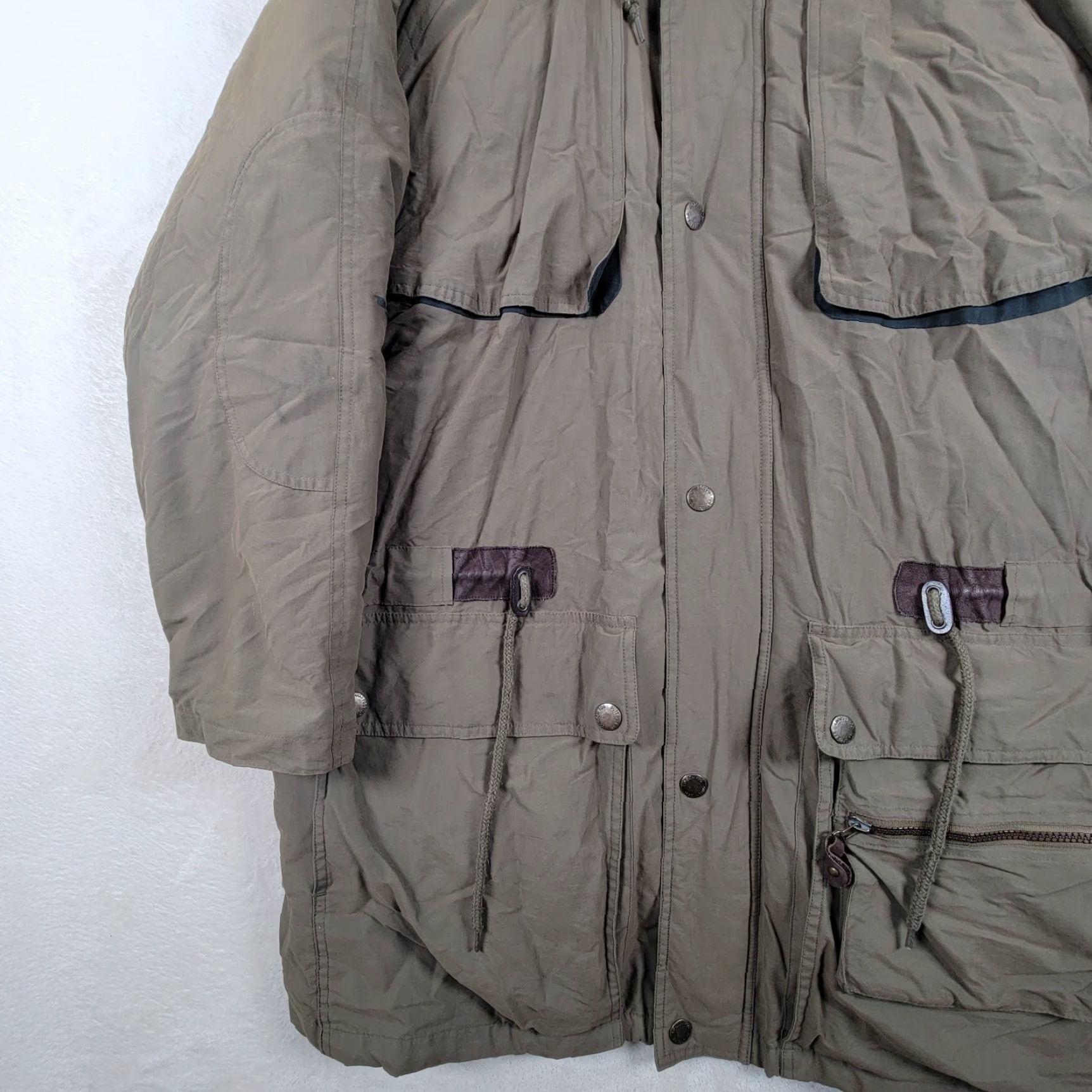 London Fog VINTAGE London Fog Down Liner 3way All Season Shell Hood Jacket Mens Regular L Brown Size US L / EU 52-54 / 3 - 2 Thumbnail
