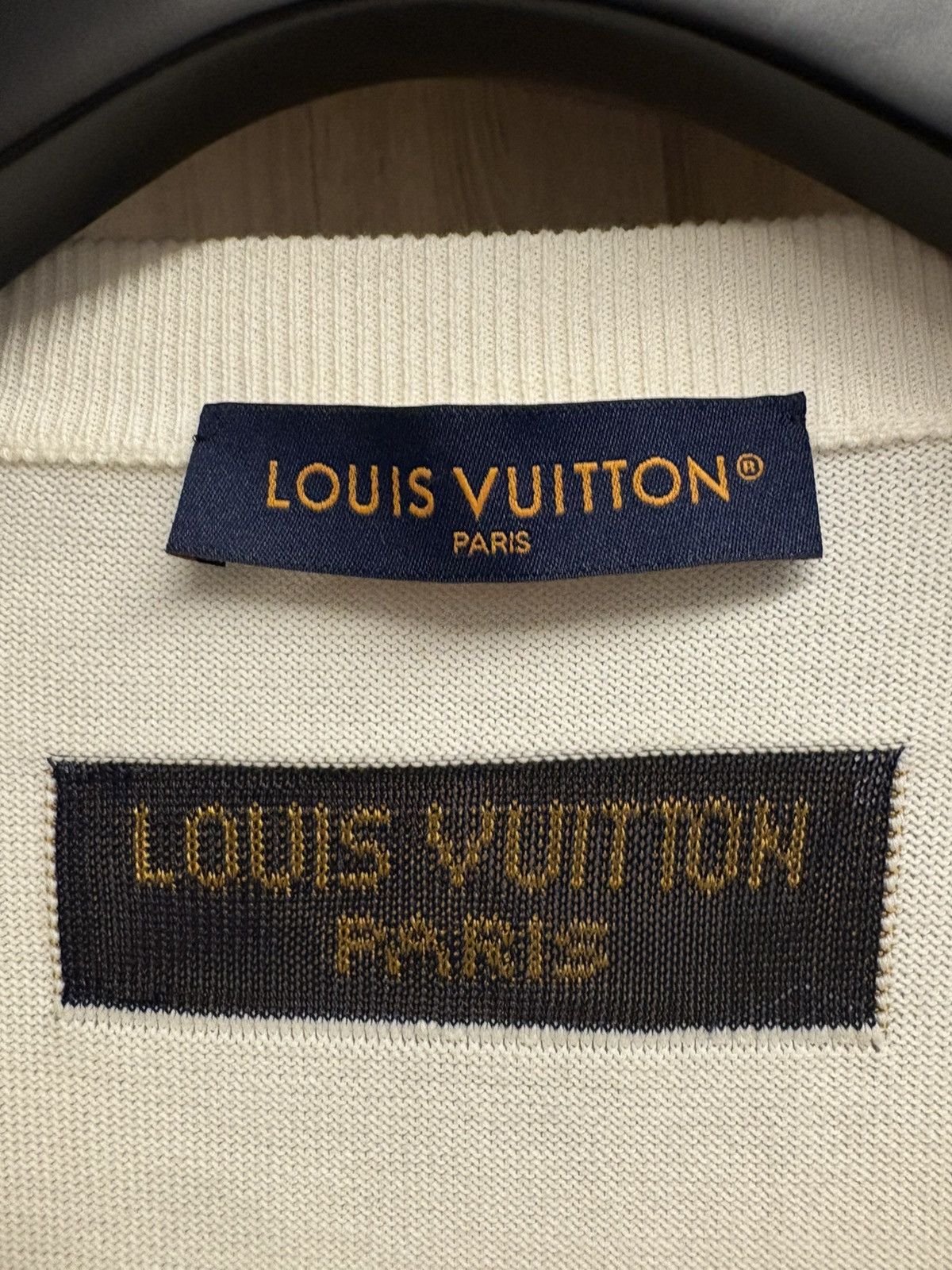 Louis Vuitton WHITE LV FIRE/BASEBALL CREWNECK Size US XXL / EU 58 / 5 - 2 Thumbnail