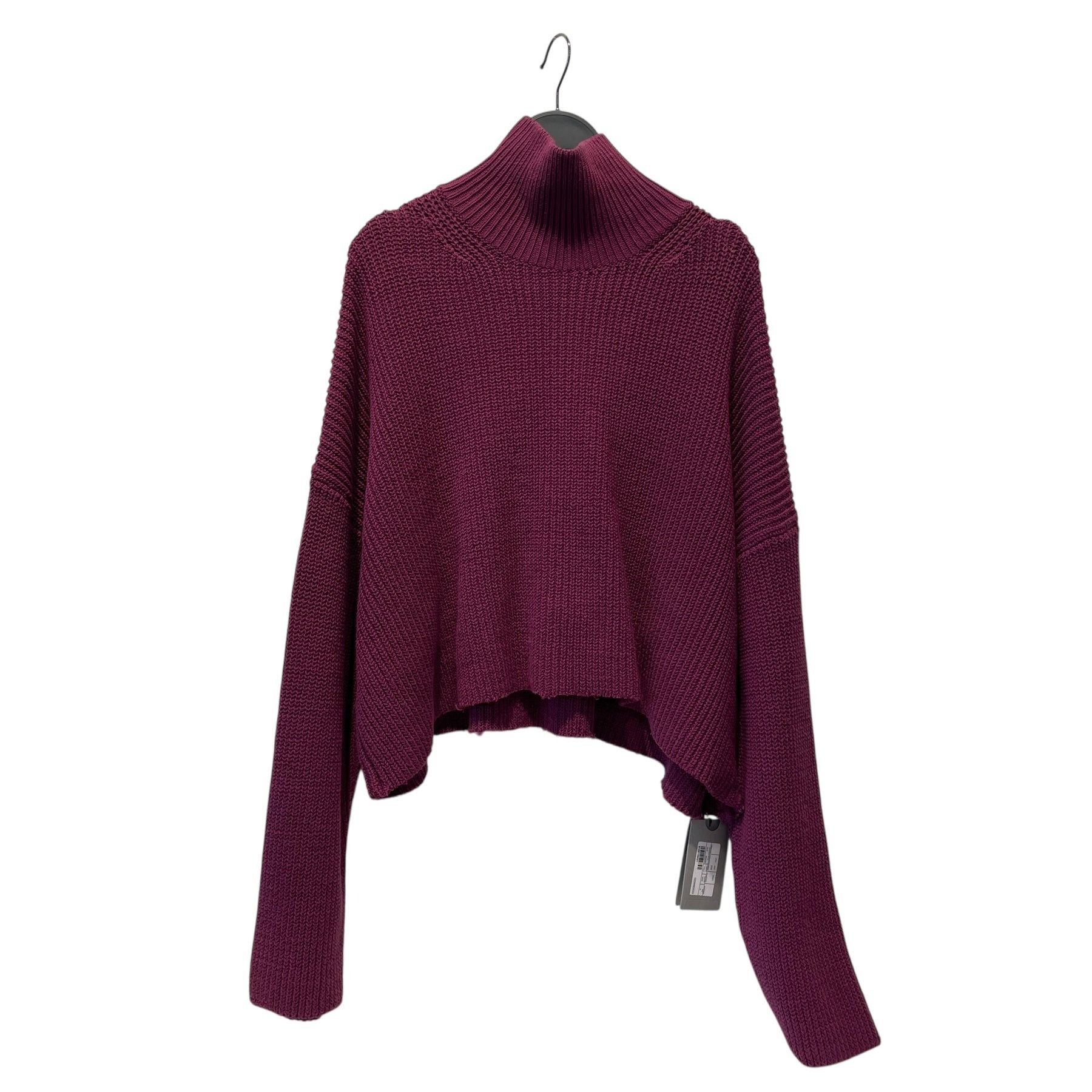 Balenciaga Mock Neck Heavy Boxy Knit Sweater Size S / US 4 / IT 40 - 1 Thumbnail
