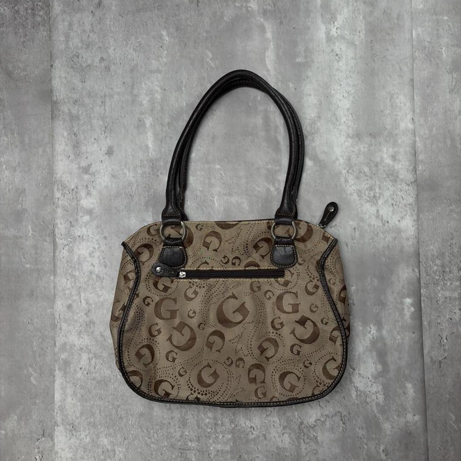 Guess Y2K Brown Guess Grunge Gothic Soho Shoulder Bag Size ONE SIZE - 4 Thumbnail