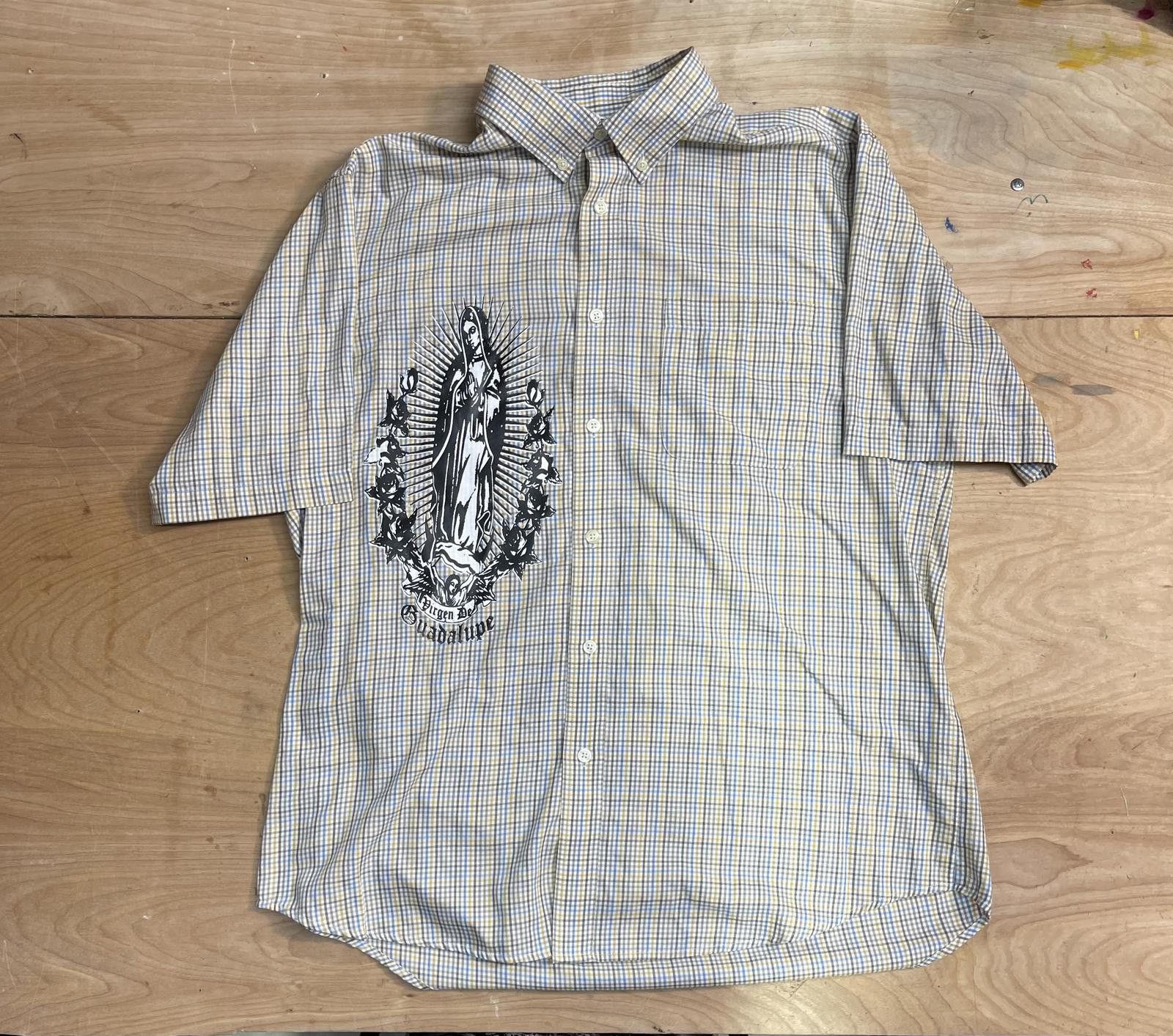 Affliction DAVID TAYLOR VIRGIN MARRY STYLE FLANNEL Size 42R - 1 Thumbnail