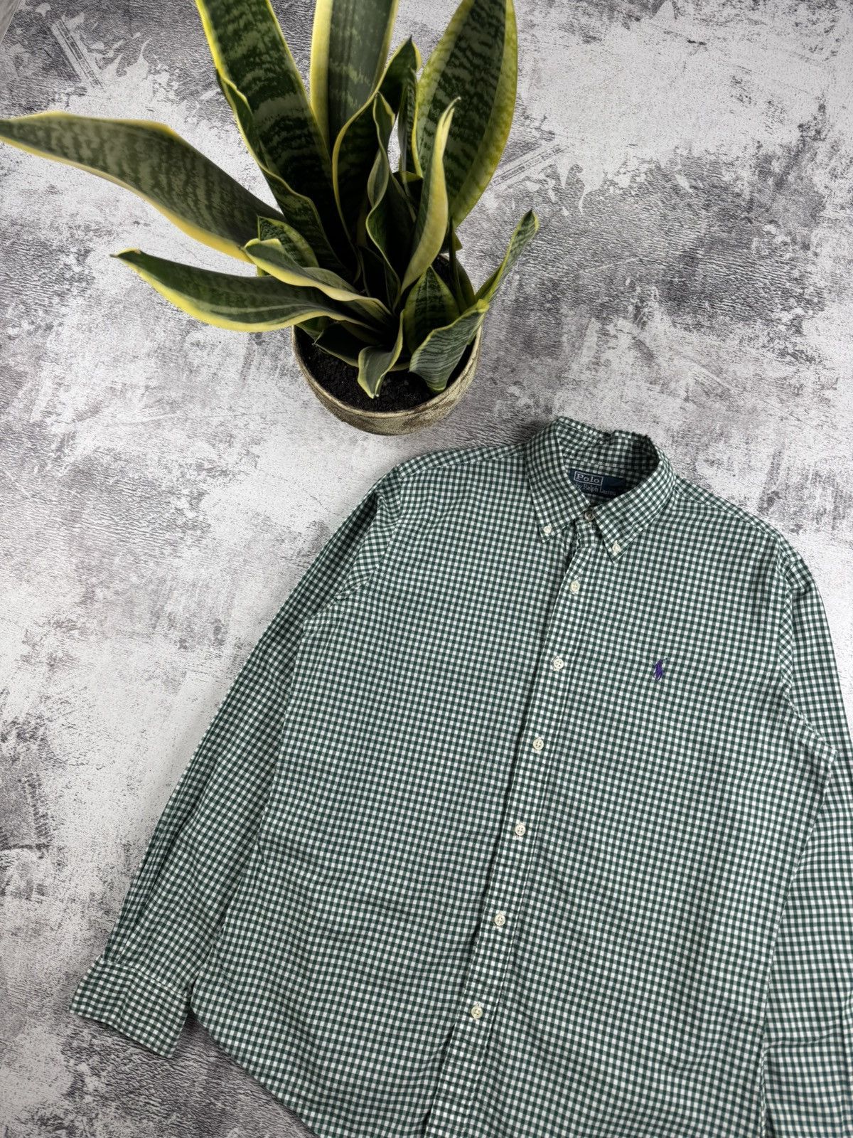 Polo Ralph Lauren Polo Ralph Lauren Checked Striped Longsleeve Button Shirt Size US M / EU 48-50 / 2 - 4 Thumbnail