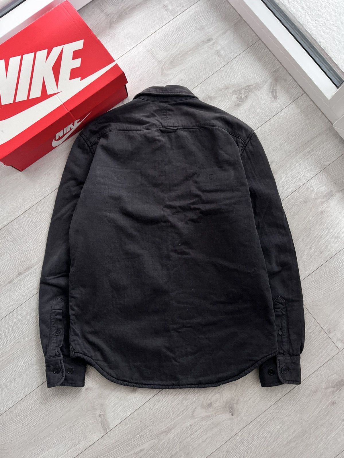 Acne Studios Acne Studios Who Denim Jacket Overdyed Black Size US M / EU 48-50 / 2 - 7 Thumbnail