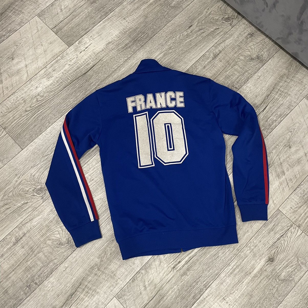 Adidas Rare France Adidas Vintage track Jacket olympic jersey 10 Size US XS / EU 42 / 0 - 2 Thumbnail