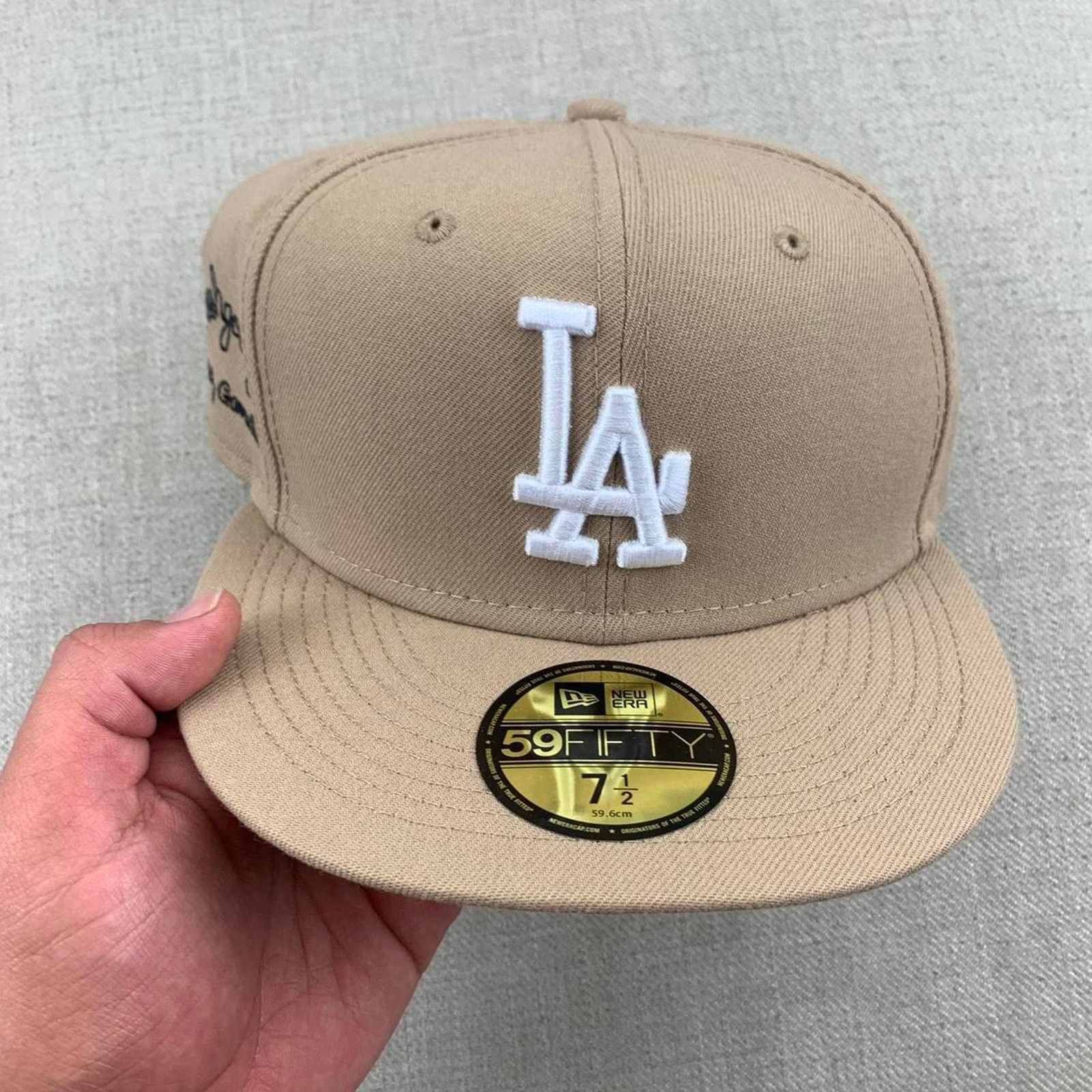 Other Joe Freshgoods x LA Dodgers Camel Fitted Hat Size ONE SIZE - 2 Thumbnail