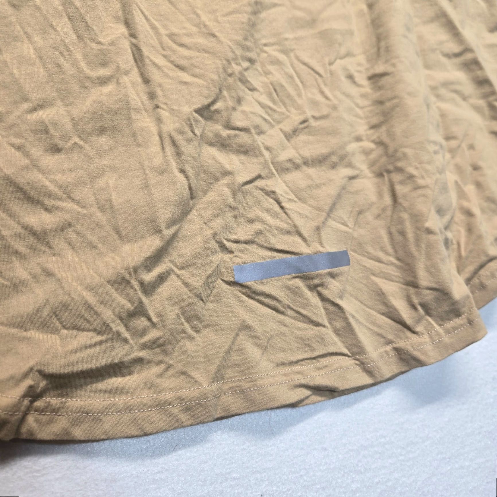 Vintage Letaotao T-Shirt Brown 2XL Regular Short Sleeve Jersey Cotton Blend Men Shirt 90s USA Fall Spring Summer Winter Easy Care Preshrunk Vintage: No Size US XXL / EU 58 / 5 - 7 Thumbnail