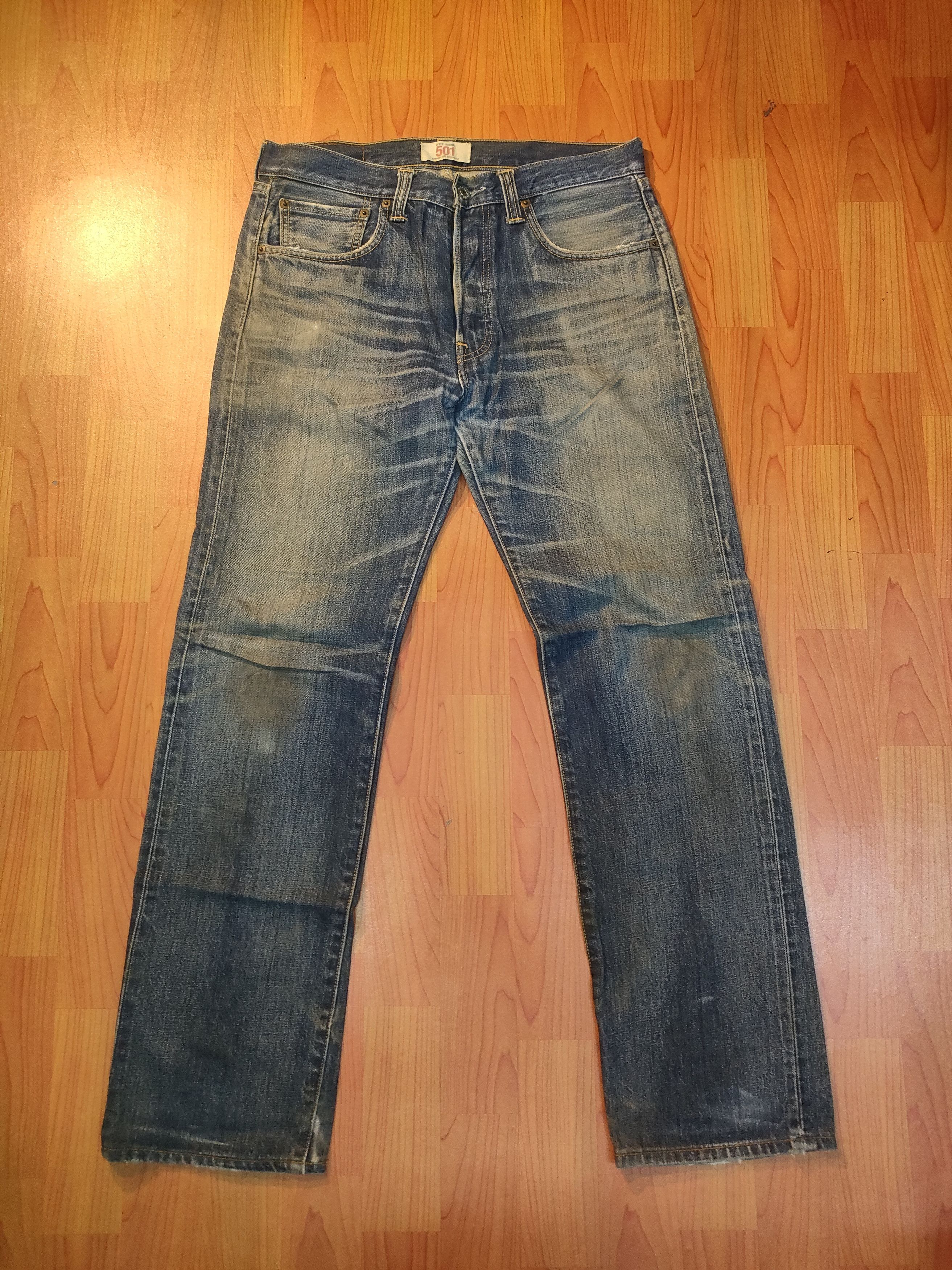 Levi's Distressed Levi's 501 Jeans Size US 32 / EU 48 - 1 Thumbnail