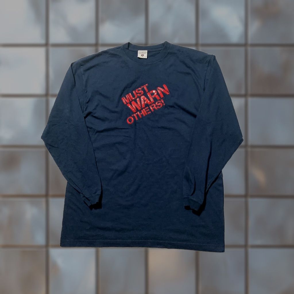 Other VINTAGE M&M’s Mars Incorporated Must Warn Others 3D L/S Navy T-Shirt XL Mens Blue Size US XL / EU 56 / 4 - 1 Thumbnail