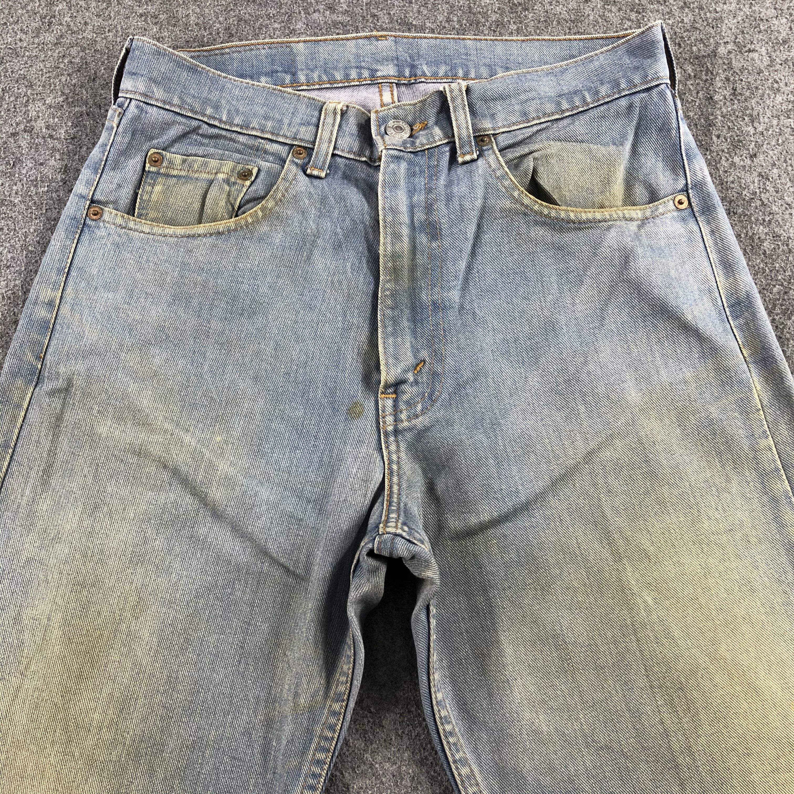 Levi's Vintage 90s Light Wash Levis 512 Jeans-J1775 Size US 30 / EU 46 - 3 Thumbnail